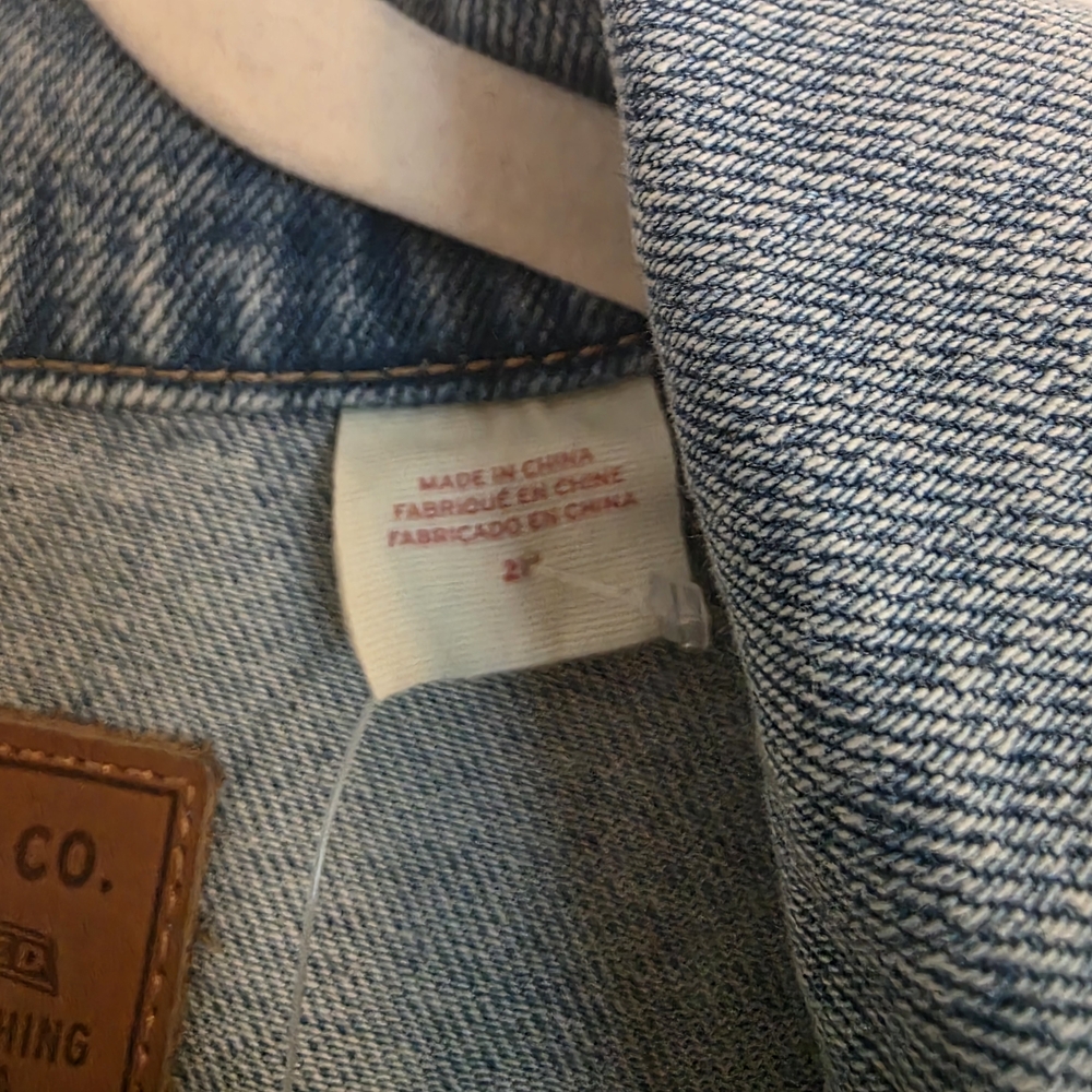 Levi's Light Blue Denim Maxi Dress - Picture 3 of 9